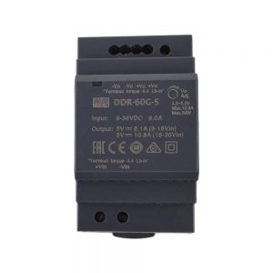 Mean Well 60W DIN Rail type DC-DC Converter DDR-60 series