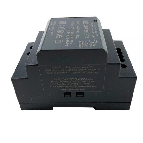 Mean Well 60W DIN Rail type DC-DC Converter DDR-60 series