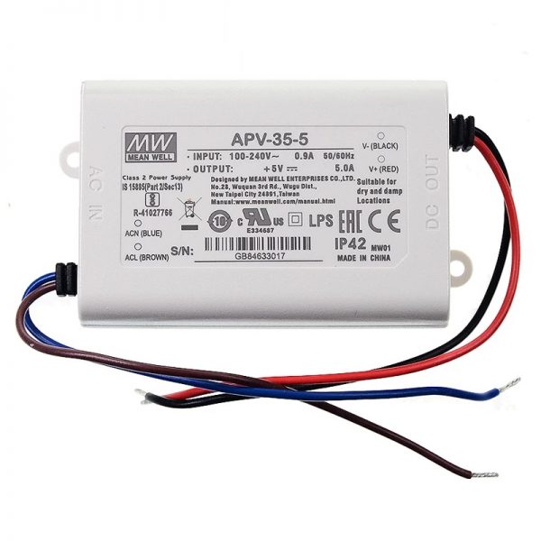 Mean Well Single Output Switching Power Supply APV-35 series