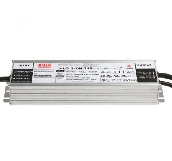 Mean Well Voltage Constant Current LED Driver HLG-240H series