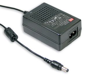 Mean Well 18W AC-DC Industrial Adaptor GS18B series