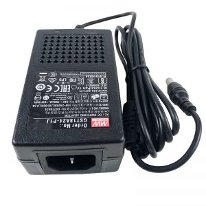 Mean Well 18W AC-DC High Reliability Industrial Adaptor GST18A series