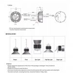 Mean Well Constant Current Mode LED Driver HBG-100 series
