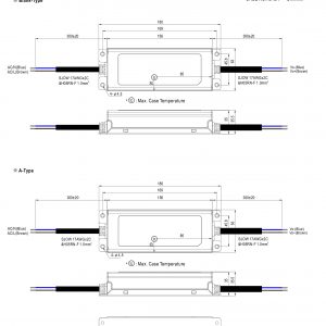 Mean Well Constant Voltage Constant Current LED Driver ELG-75 series
