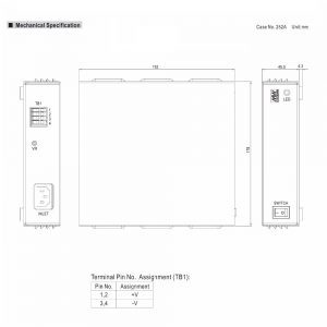 Mean Well 120W Level Desktop Type Power Supply Ⅵ ENP-120 series