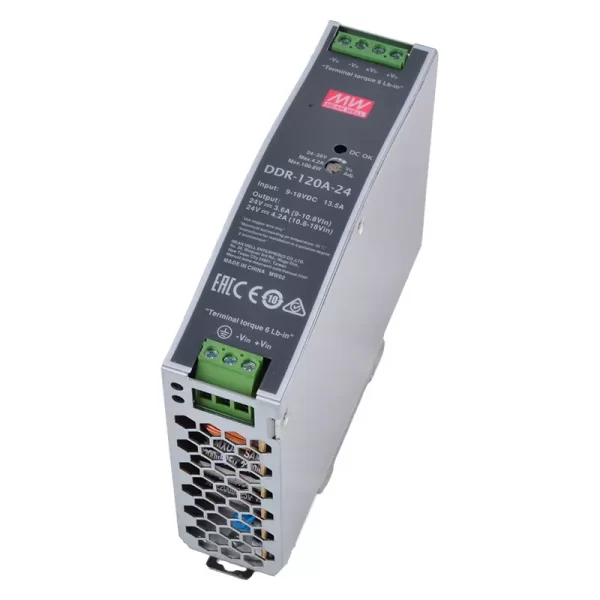 Mean Well 120W DIN Rail type DC-DC Converter DDR-120 series
