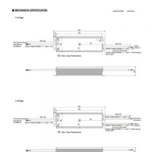 Mean Well Constant Current Mode LED Driver HLG-120H-C series