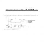Mean Well Voltage Constant Current LED Driver HLG-100H series
