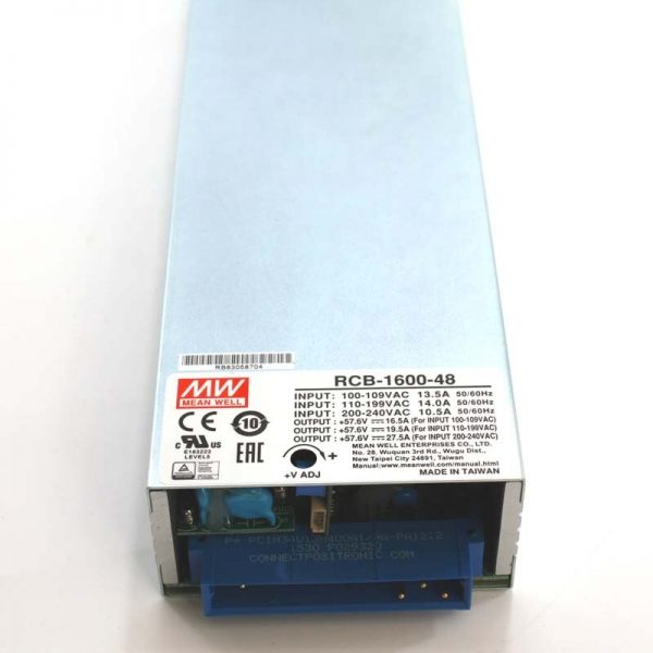 Mean Well Rack Mountable Front End Battery Charger RCB-1600