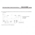 Mean Well Constant Voltage Constant Current LED Driver HLG-80H series