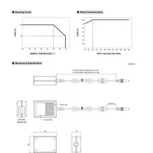 Mean Well AC-DC High Reliability Industrial Adaptor GST18B series