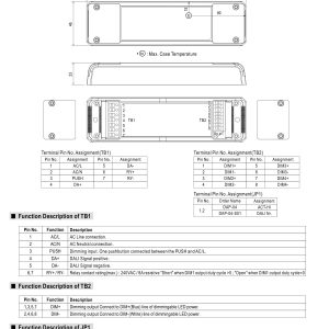 Mean Well DALI-PWM Signal Converter DAP-04 series