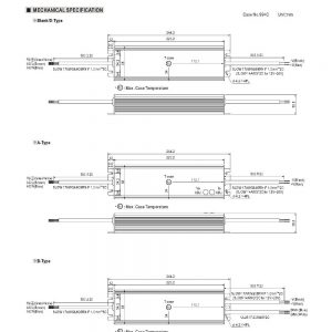 Mean Well Voltage Constant Current LED Driver HLG-240H series