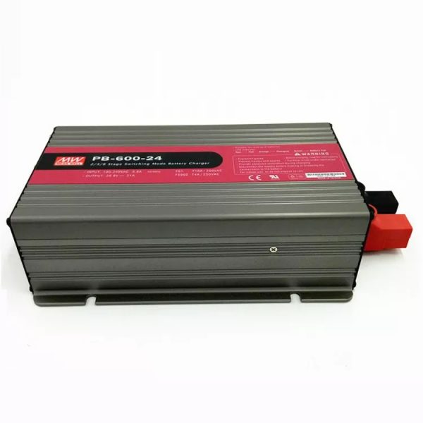Mean Well 600W Intelligent Single Output Battery Charger PB-600 series
