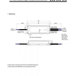 Mean Well Constant Current Mode LED Driver ELG-240-C series