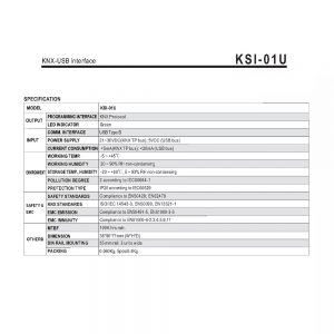 Mean Well KNX-USB Interface KSI-01U