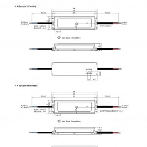 Mean Well Constant Voltage Constant Current LED Driver ELG-200 series