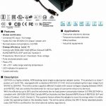 Mean Well 40W AC-DC High Reliability Industrial Adaptor GST40A series