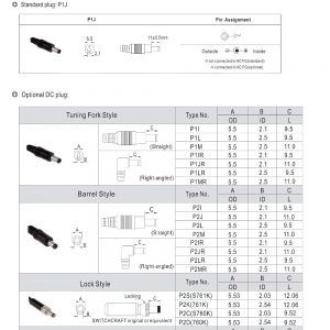 Mean Well 25W AC-DC High Reliability Industrial Adaptor GST25A series