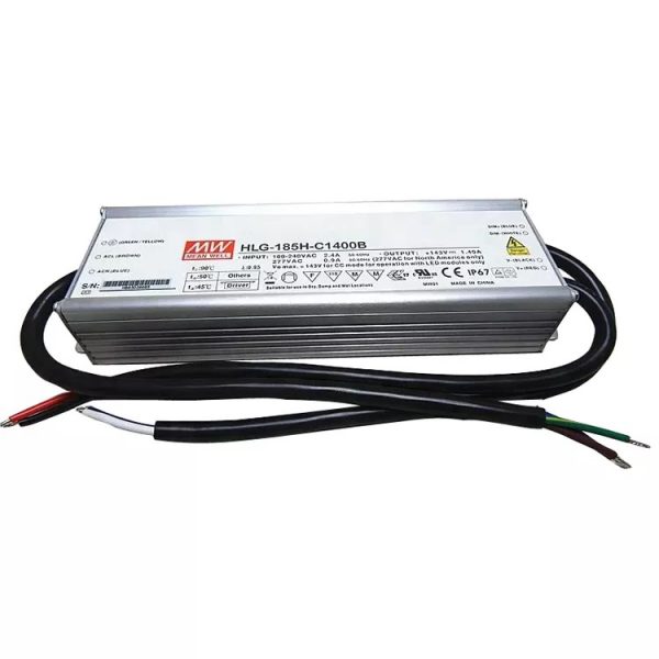 Mean Well Constant Current Mode LED Driver HLG-185H-C series