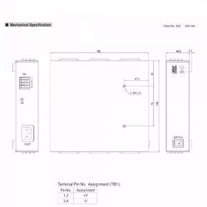 Mean Well 180W Level Desktop Type Power Supply Ⅵ ENP-180 series