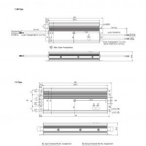 Mean Well Constant Voltage Current LED Driver HLG-320H series