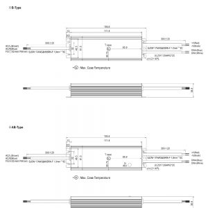 Mean Well Constant Voltage Constant Current LED Driver HLG-80H series