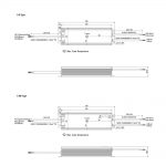 Mean Well Voltage Constant Current LED Driver HLG-100H series