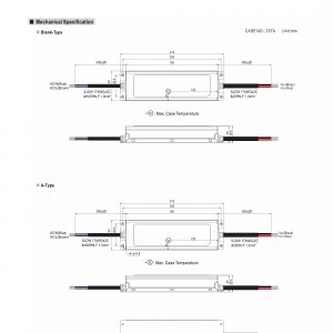 Mean Well Constant Voltage Constant Current LED Driver ELG-150 series