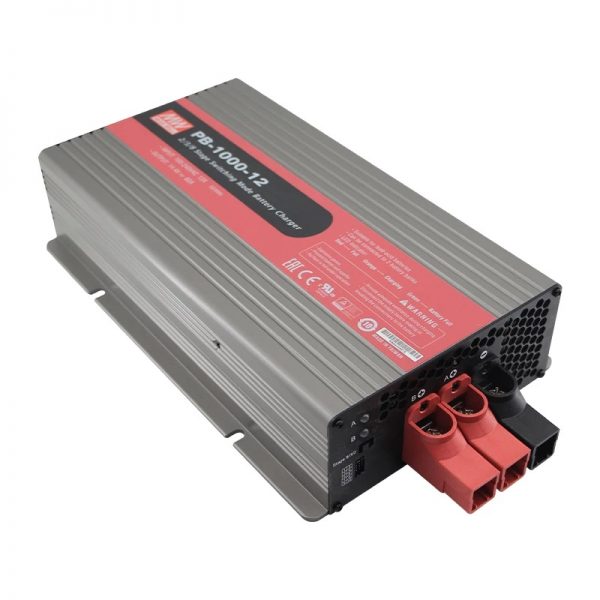 Mean Well Intelligent Single Output Battery Charger PB-1000 series