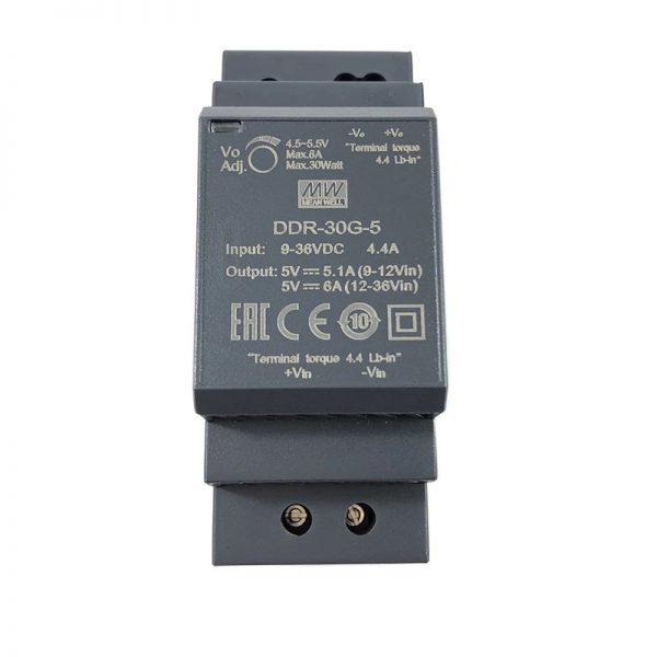 Mean Well 30W DIN Rail type DC-DC Converter DDR-30 series