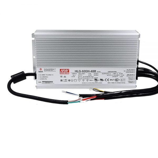 Mean Well Voltage Constant Current LED Driver HLG-600H series