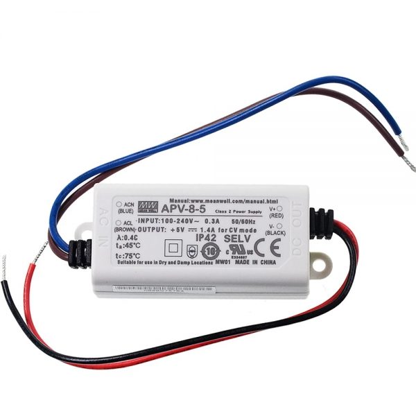 Mean Well Single Output Switching Power Supply APV-8 series