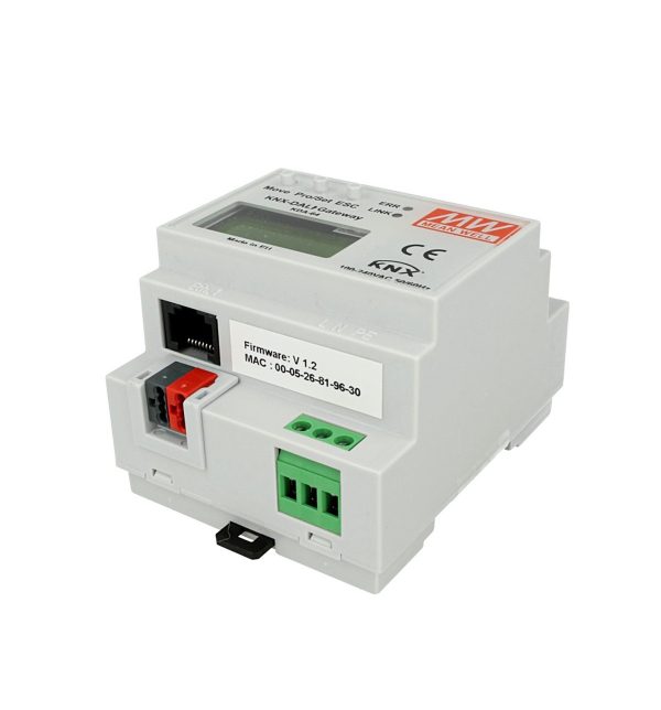 Mean Well KNX to DALI Gateway KDA-64