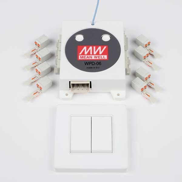 Mean Well Wireless DC multi-channel PWM dimmer WPD-06