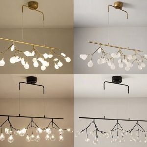 Lampu Gantung Tipe panjang Ruang Makan Modern Dekoratif