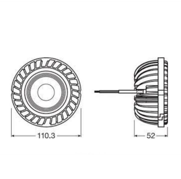 Osram PrevaLED COIN 111 DIM to Warm G1