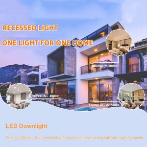 LED COB Spotlight 7w bridgelux Anti-Glare Downlight Ceiling Lamp