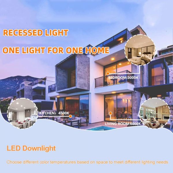 LED COB Spotlight 7w bridgelux Anti-Glare Downlight Ceiling Lamp