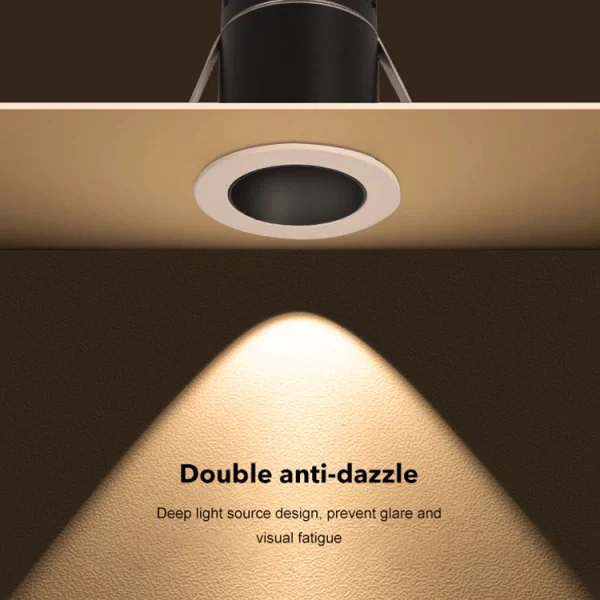 Spotlight Ceiling 1W Bridgelux Dia-Casting Aluminum Cob Downlight