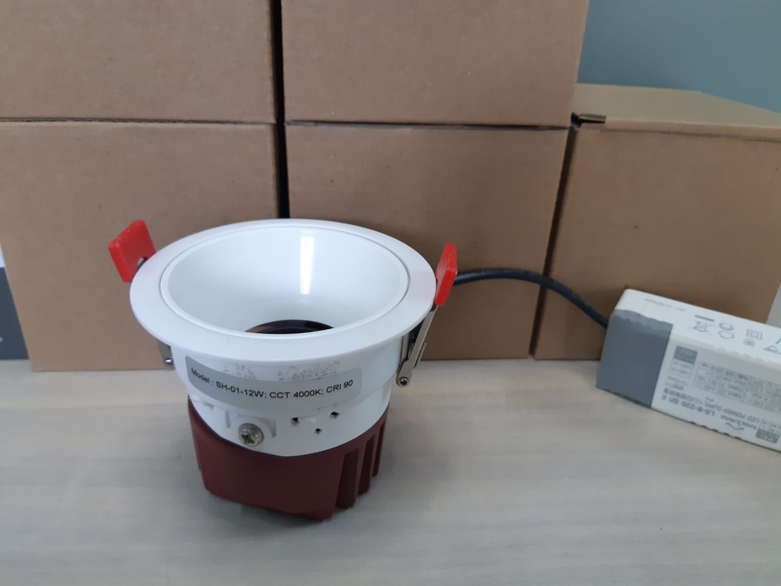 LED COB Spotlight CREE Chip 12W Downlight Dimmable 110V 220V