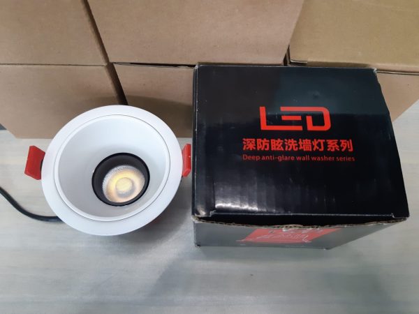 LED COB Spotlight 7w bridgelux Anti-Glare Downlight Ceiling Lamp
