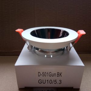Kap Lampu MR16 GU10D-501- GUN BK Module