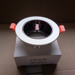 Kap Lampu MR16 GU10D-501- GUN BK Module