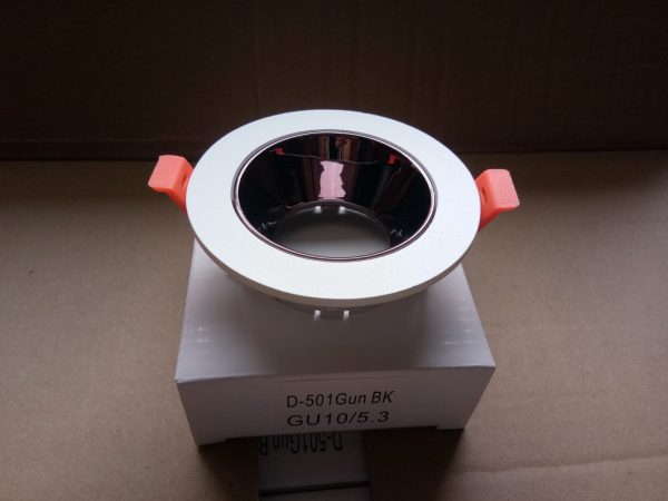 Kap Lampu MR16 GU10D-501- GUN BK Module