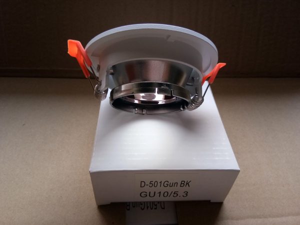 Kap Lampu MR16 GU10D-501- GUN BK Module
