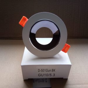 Kap Lampu MR16 GU10D-501- GUN BK Module