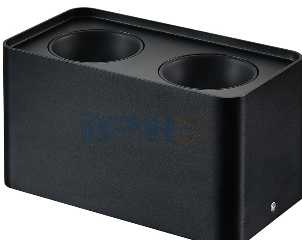 housing double outbow mr16 Hitam 04