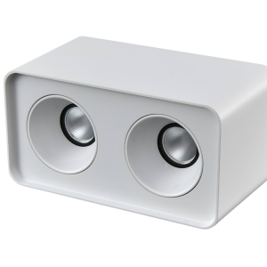 housing double outbow mr16 putih