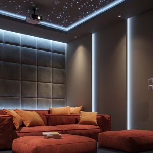 Ruang Theater Jadi Galaksi: Pasang Lampu Fiber Optic LED - Image 3